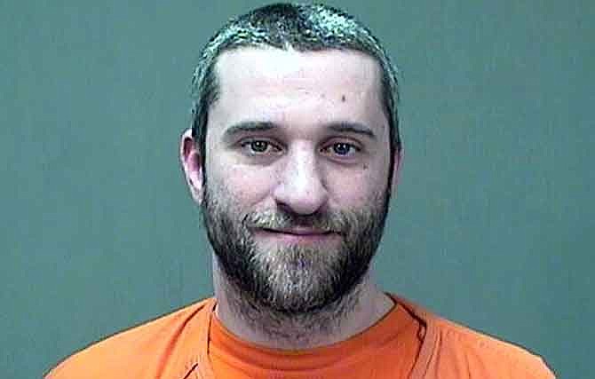 This Friday, Dec. 26, 2014 booking photo provided by the Ozaukee County Sheriff shows Dustin Diamond. Diamond, who played Screech on the 1990s TV show "Saved by the Bell," has been charged with stabbing a man at a Wisconsin bar. 