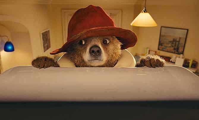 This image released by The Weinstein Company shows a scene from "Paddington."
