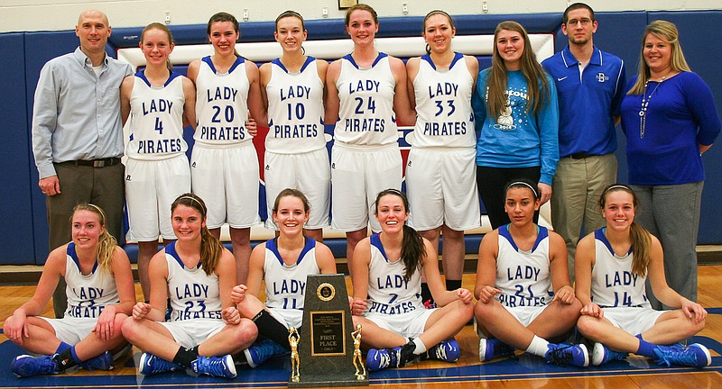 The Boonville Lady Pirates defeated Battle, 45-32, in Saturday's championship final at the girls 21st annual California Basketball Tournament. Boonville, the No. 1 seed, improved to 14-0 this season.