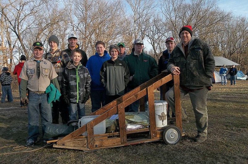 Troop 120 at Hohn Scout Camp.