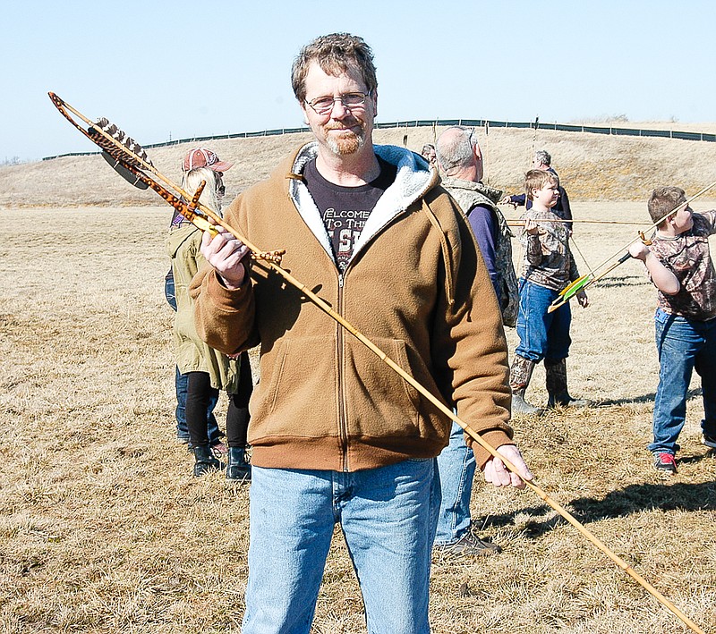 Brian Wagner, Truxton, is the only Missourian to have taken two deer with an atlatl since the weapon was made legal for deer hunting in 2010.