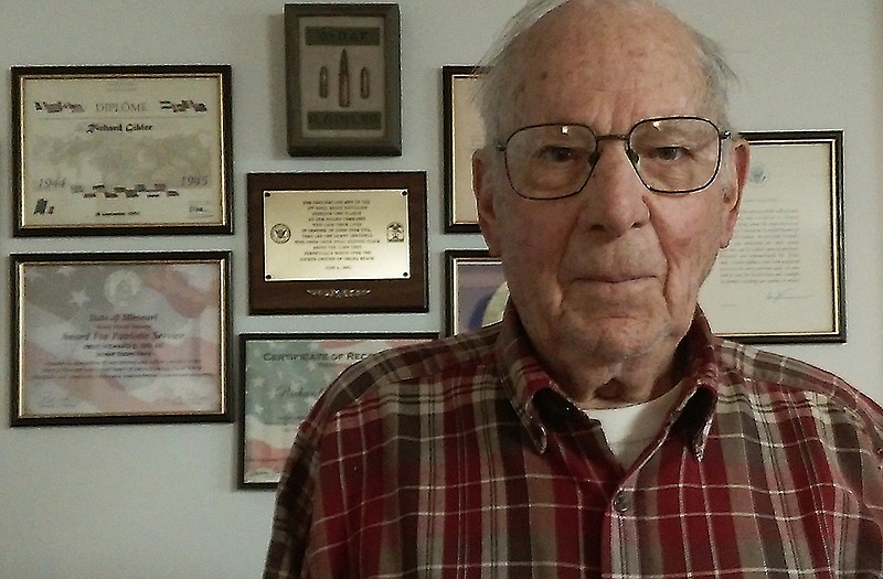 Enlisting in the U.S. Navy in 1945, Richard Gibler left his rural Cole County home to serve on Omaha Beach during D-Day and in several Pacific locations the following year. 