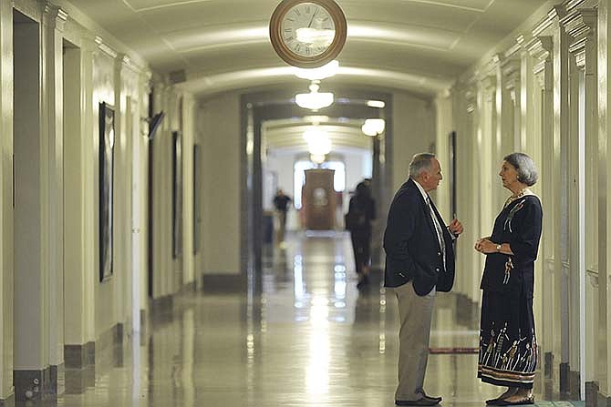 Typically abuzz with staffers, lobbyists and elected representatives, the hallways were uncharacteristically empty at the Missouri Capitol Thursday. On the second to last day of the legislative session, the Senate adjourned early, then the House Chamber followed suit. 