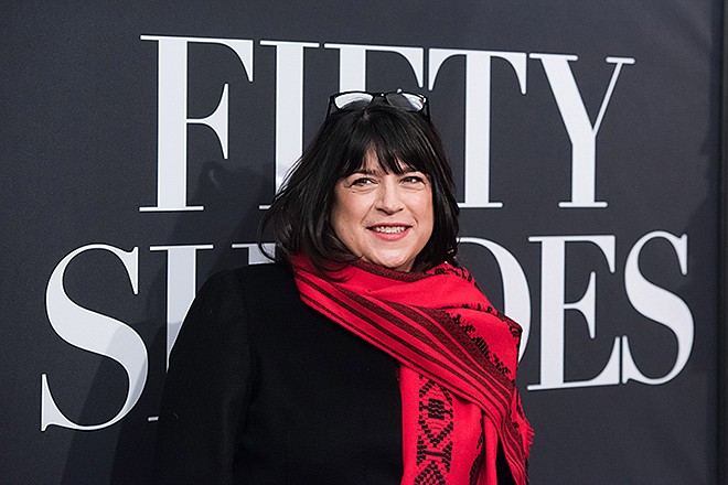 Author E.L. James attends a special fan screening of "Fifty Shades of Grey" Feb. 6 in New York. James' latest book "Grey" shot to the top of Amazon's best-seller list ahead of its June 18 release on the promise it will flip the perspective of her hard-sex "Fifty Shades" story from innocent Anastasia Steele to kinky Christian Grey.