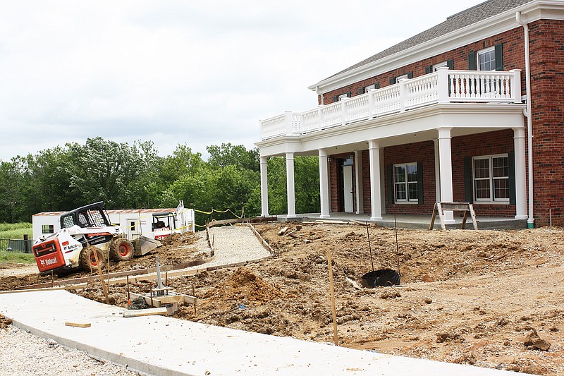 The four new sorority houses at William Woods University will be completed for the fall semester. The $8 million project includes housing for 34 sorority members and an amphitheater available to the community.