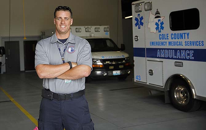 This 2013 file photo shows Kevin Wieberg of the Cole County EMS Service.