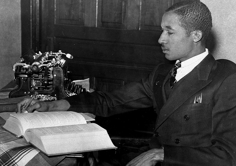 This December 1938 file photo shows Lloyd Gaines who vanished in 1939 after winning a historic legal fight to attend the University of Missouri's law school as its first black student. Descendants of Gaines had hoped an FBI cold-case initiative focusing on possible racially motivated deaths from the civil rights era would generate clues about his disappearance. But FBI records obtained by The Associated Press show that his was not among the more than 110 cases reviewed under a Department of Justice initiative and the Emmett Till Unsolved Civil Rights Crime Act.