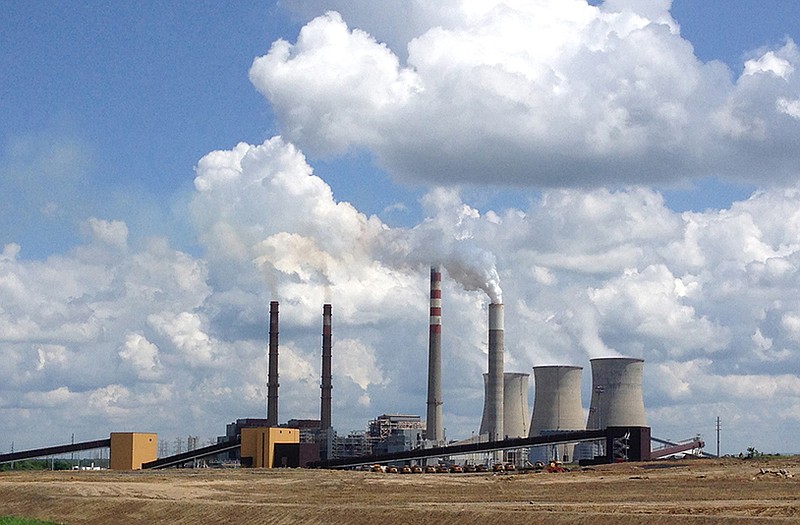 The Paradise Fossil Plant stands in Drakesboro Ky.
