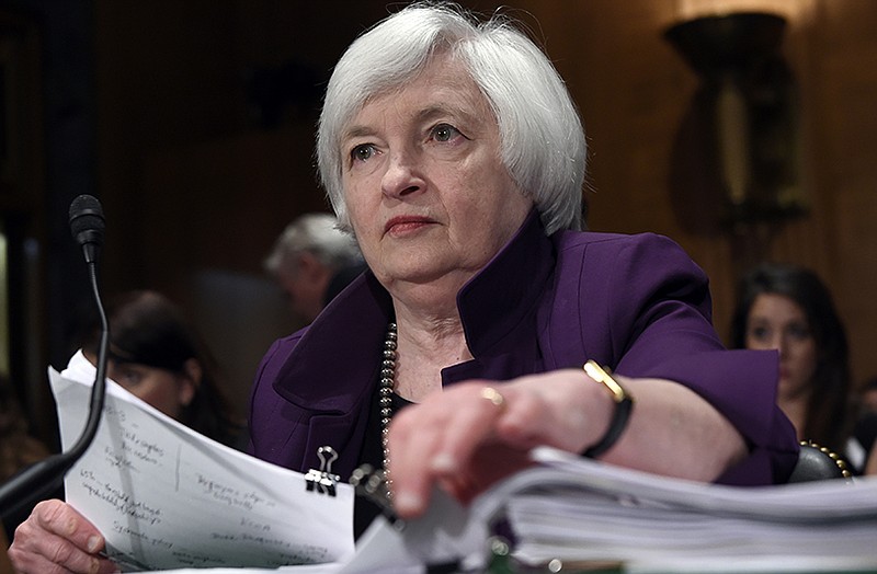 Fed Chair Janet Yellen testified before the Senate Banking Committee.