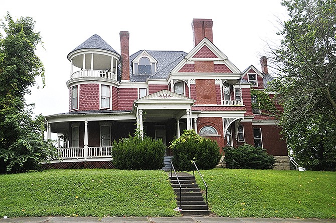 Located at the southeast corner of Jackson Street and Capitol Avenue, this is one of several downtown houses and apartments owned by Barbara Buescher that was at risk of being sold had she not paid at least one year of unpaid property taxes Thursday. 