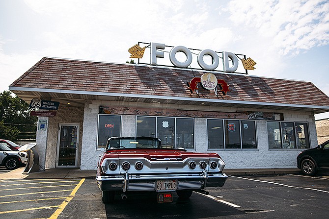 Filled with memorabilia and famous for its corns dogs and chili, the Cozy Dog Drive In is a must-see stop in Springfield, Illinois.