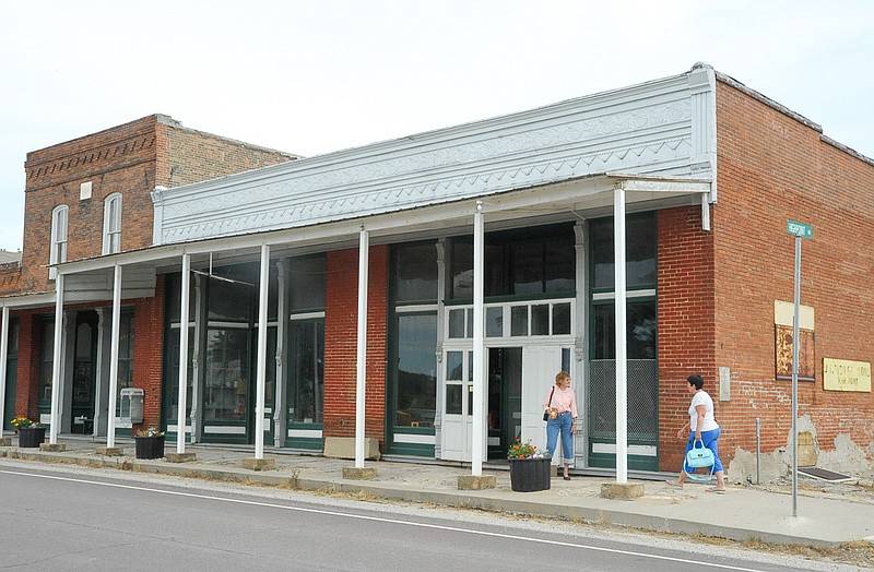 Four commercial storefronts and three privies make up the High Point Historic District, listed on the National Register of Historic Places.