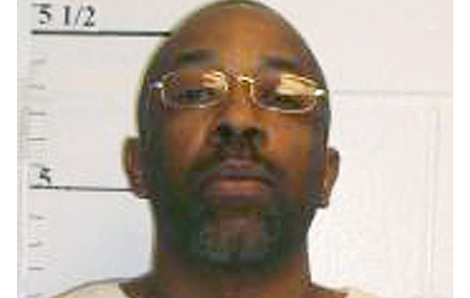 This April 22, 2014 provided by the Missouri Department of Corrections shows Roderick Nunley who is scheduled to die for raping and killing 15-year-old Ann Harrison in Kansas City in 1989. 