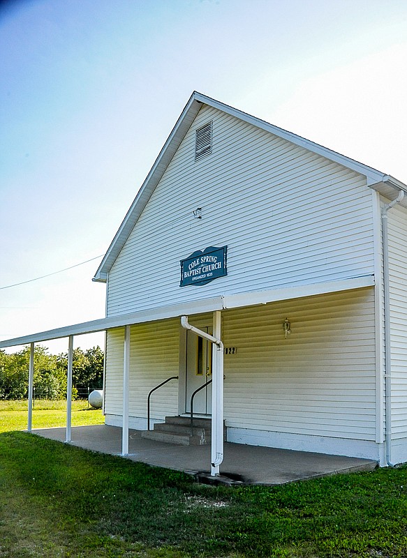 Cole Spring Baptist Church was organized in the community of Belleville along the stage coach line in 1835. Four area churches owe their beginnings to this congregation - Prairie Home, Mt. Olive, Russellville and Corticelli Baptist churches.