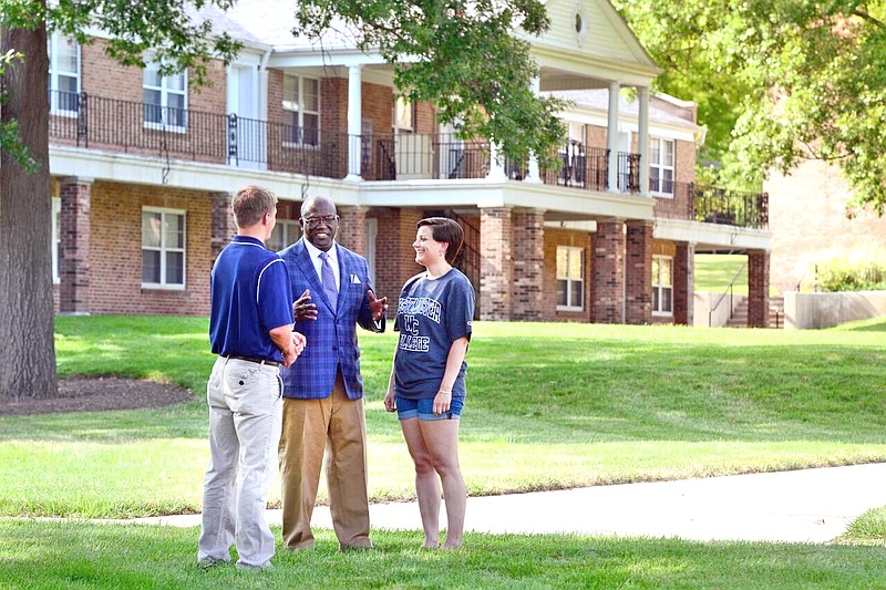 Westminster President Benjamin Akande wants to help students become successful and significant in their studies at the university. It's the tradition of Westminster that keeps him moving forward. Contributed photo.