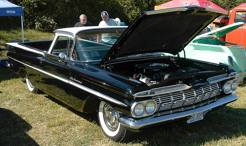 This 1959 Chevrolet El Camino, owned by Tom Grimes, Lenexa, Kan. was selected as the Mayor's Choice at the 25th Ozark Ham and Turkey Car Show.