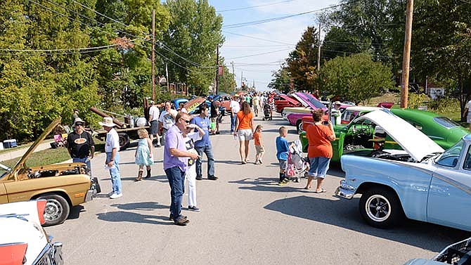 The Oktoberfest car show on Sept. 27, 2014, had 128 participants.