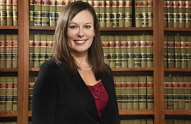 Erin Wiseman, a law partner at Brydon, Swearengen & England, finds time outside her busy career to serve as president of the Jefferson City Jaycees, committee co-chair of the Zonta Club's Second Chance Scholarship, and member of the Jefferson City Planning and Zoning Commission.