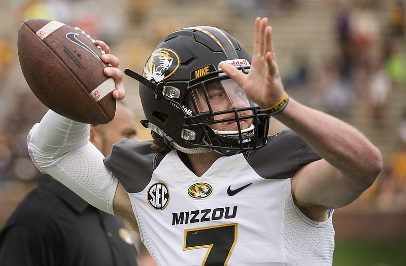 Missouri quarterback Maty Mauk is back with the team after being suspended for the past four games for an undisclosed violation of team policies.