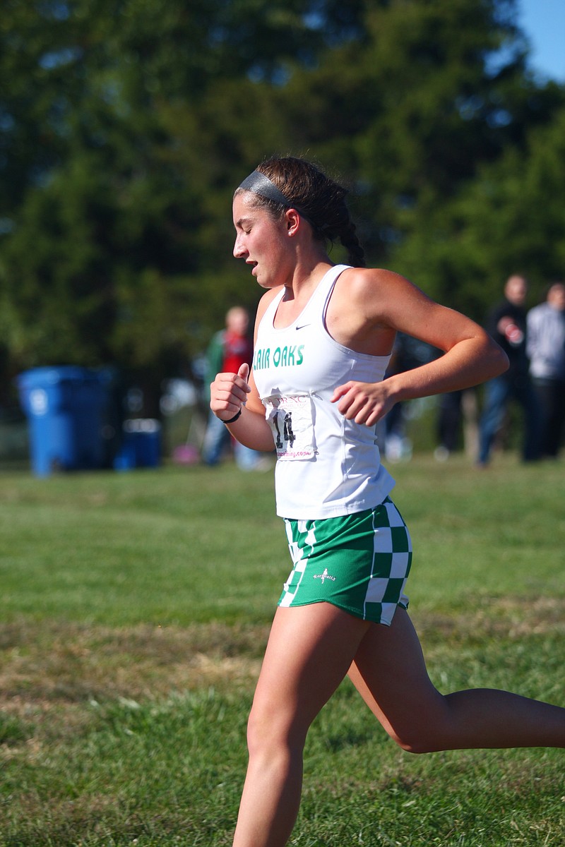 Taylor Scott leads the Blair Oaks Lady Falcons heading into today's Class 2 state championships.