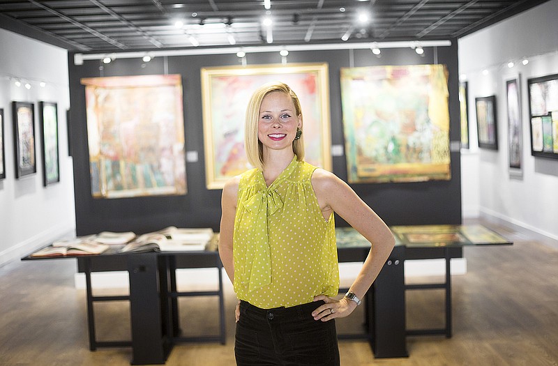 Sarah Knee is the manager of the new Jefferson City Museum of Modern Art