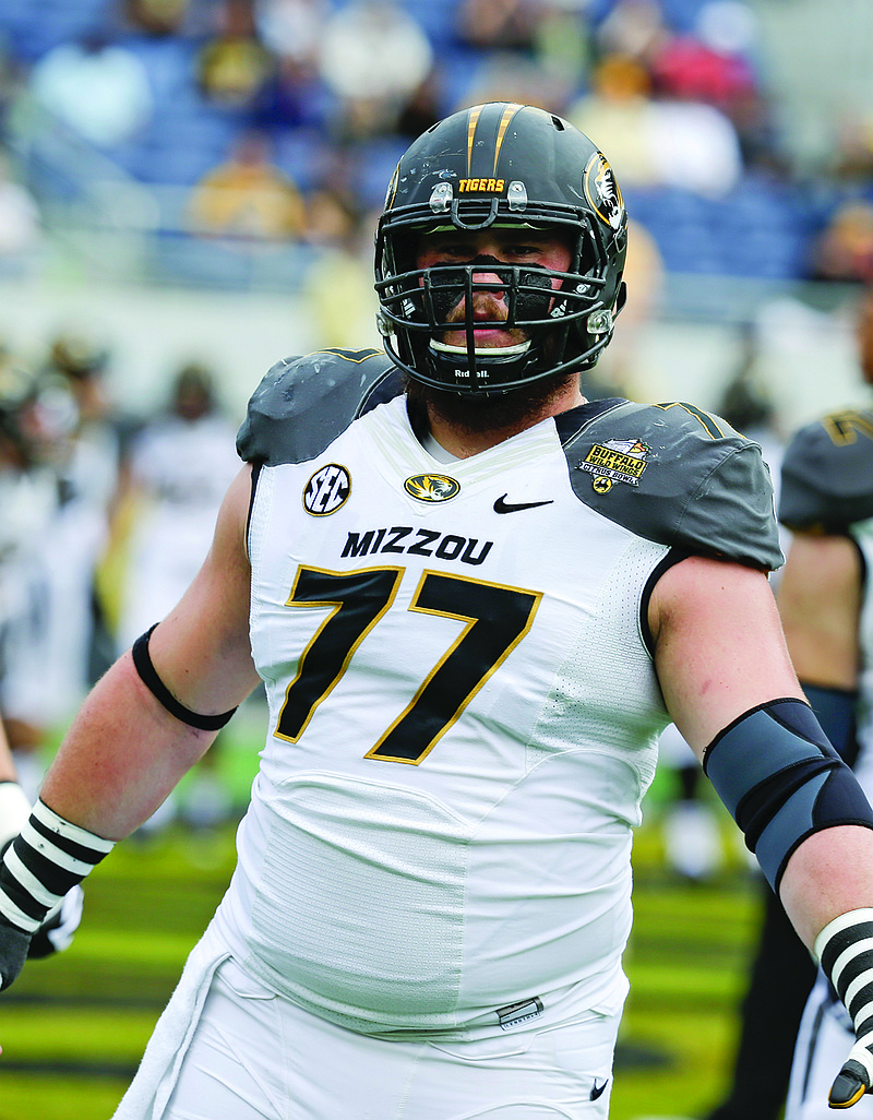 Missouri center Evan Boehm will set a Missouri record for consecutive starts Saturday night against Tennessee at Faurot Field.