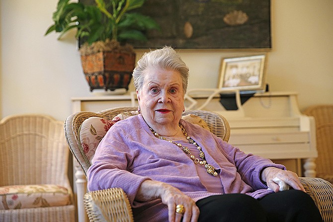 Ella Brennan poses for a photograph during an interview in her home, adjacent to Commander's Palace Restaurant in New Orleans. Through her stewardship of Commander's Palace and her mentorship of chefs across the city, Brennan has become one of the driving forces in the city's culinary scene. 