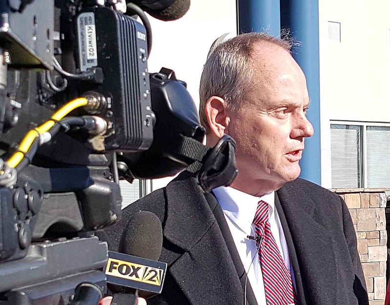 Special prosecutor William Camm Seay announced Dec. 18 in a press conference outside Morgan County Justice Center that he was charging Missouri State Highway Patrol Trooper Anthony Piercy with a Class C felony of involuntary manslaughter in the death of Brandon Ellingson.