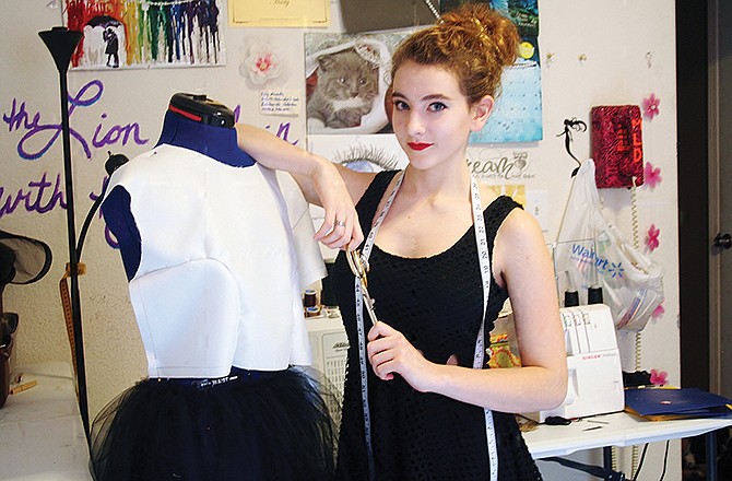 Stover resident Madison LaRae, 15, is excited to debut her first collection, L'amour Paris, at Kansas City Fashion Week in March, hoping to raise $2,000 through a Kickstarter campaign to assist with expenses. 