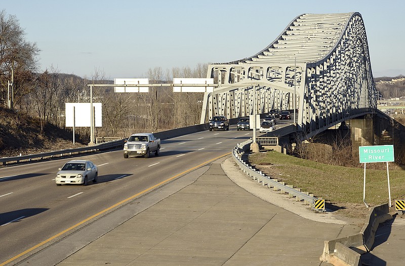 The westbound Missouri River Bridge entering Jefferson City will be closed this spring for up to four months for deck repairs and structure repainting. 
