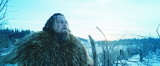 Leonardo DiCaprio stars as Hugh Glass in "The Revenant," directed by Alejandro Gonzalez Inarritu.