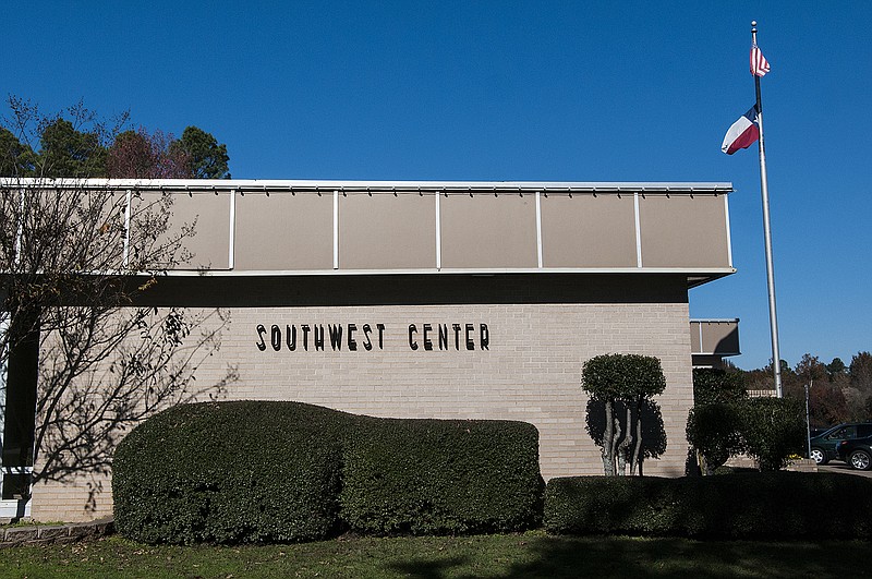 Southwest Center is seen in December 2015 on West Seventh Street in Texarkana, Texas.