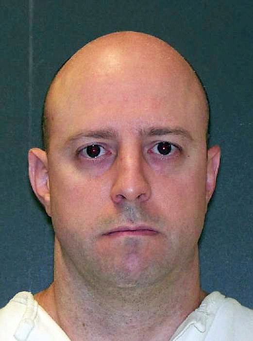 This undated photo provided by the Texas Department of Criminal Justice shows Texas inmate James Freeman.  On Wednesday, Jan. 27, 2016, Freeman, 34, was set to die for killing Texas Parks and Wildlife Game Warden Justin Hurst during a March 17, 2007 a shootout.