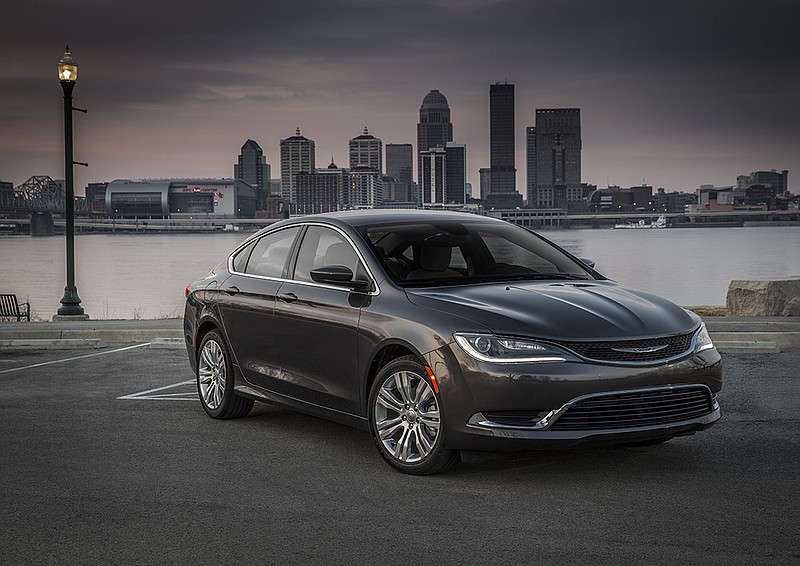 The 2016 Chrysler 200 is shown.