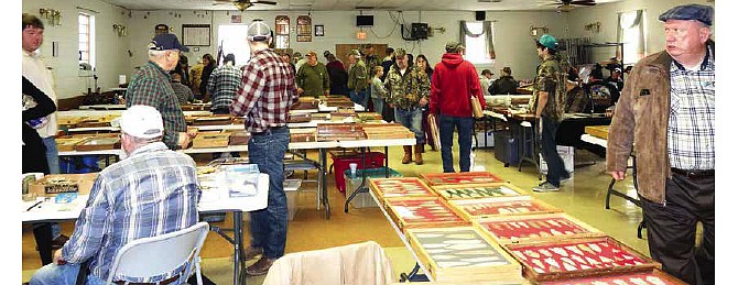 Regional artifact hounds displayed their collections to the public at the VFW's annual Artifact Show, held from 8 a.m.-4 p.m. Saturday at Post 2657 in Fulton.