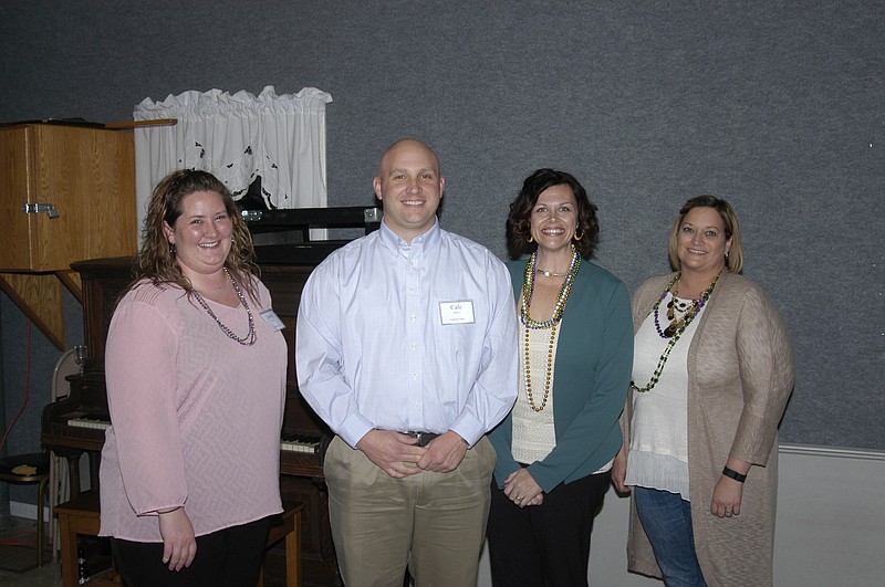 The California Area Chamber of Commerce officers for 2016 are, from left, Treasurer Jenny Brown, Vice President Cale Brown, President Amanda Trimble and Secretary Robin Ratcliff.