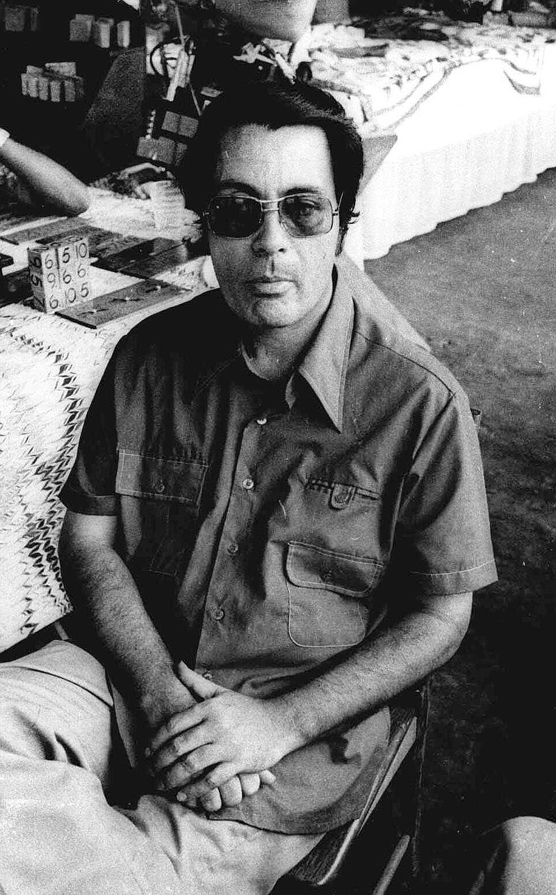 This Nov. 1978 file photo shows Jim Jones, founder of the Peoples Temple sect  in Jonestown, Guyana, shortly before five members of Congressman Leo J. Ryan's party were slain. Thirty years ago, more than 900 Americans died in a murder and suicide ritual at the Peoples Temple agricultural mission in the jungle of Guyana.

