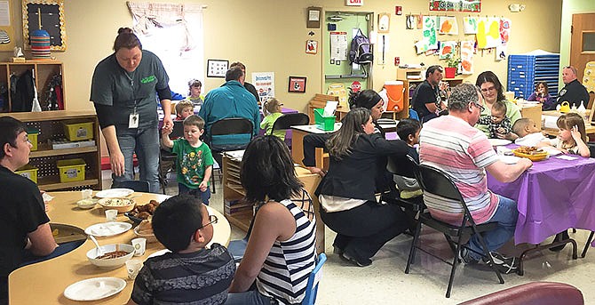The annual Moniteau County Head Start 100 Man Lunch for parents, grandparents and community members was held March 30 at the Head Start facility on White Street in California.