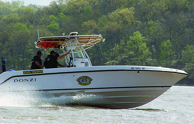 Missouri State Highway Patrol Troop F marine operations troopers will conduct courtesy boat inspections May 21 on Lake of the Ozarks as part of National Safe Boating Week, May 21 through May 27. 