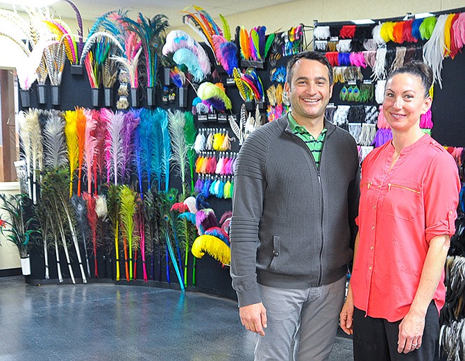 Abby Arauz and her brother Anthony Arauz are third-generation owners of Arkansas Valley Feather Company and Zucker Feather Products, based in California.