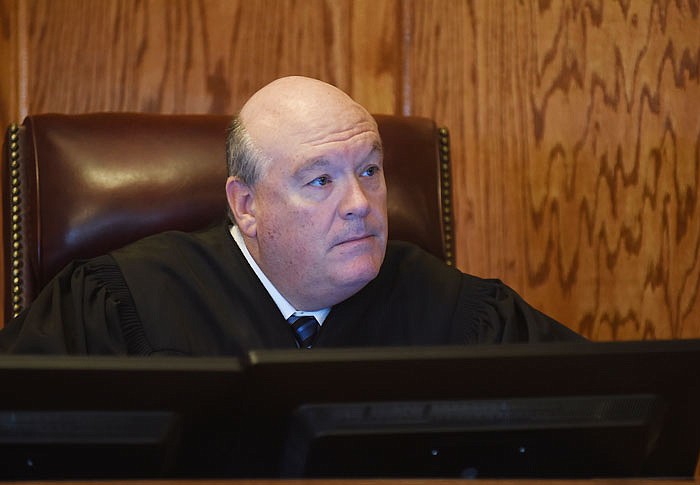 In this Sept. 22, 2015 file photo, Judge Dan Green is seen presiding in Cole County court.