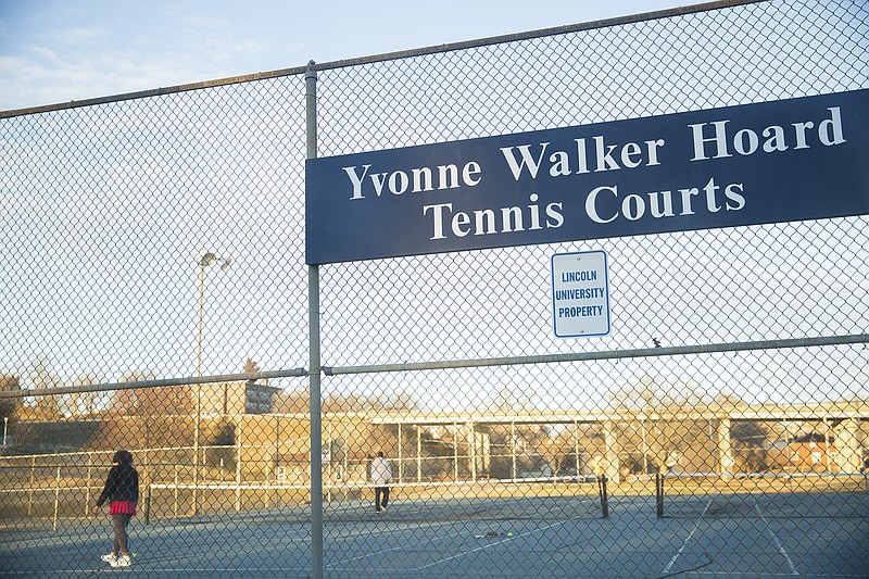Lincoln University tennis courts