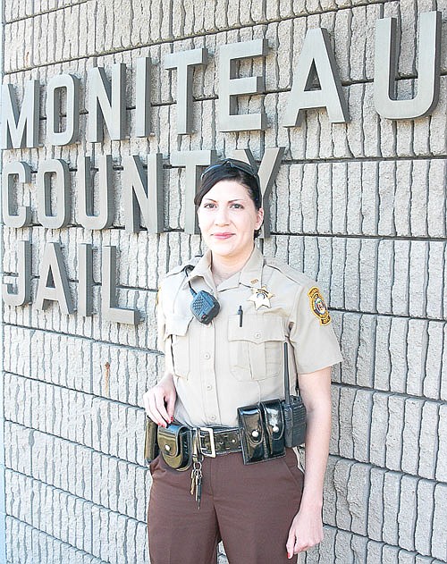 Deputy Sheriff Audrey Laczko has been with the Moniteau County Sheriff's Department since Dec. 9, 2013. She was a jailer first, then moved to the work of a road deputy.