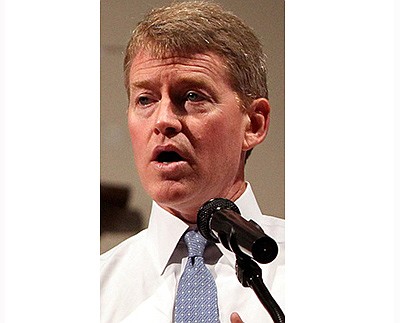 This Aug. 17, 2014 file photo shows Missouri Attorney General Chris Koster speaking in Ferguson, Mo. 