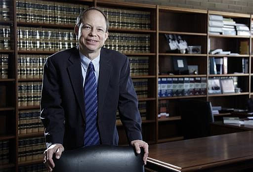 This June 27, 2011 file photo shows Santa Clara County Superior Court Judge Aaron Persky, who drew criticism for sentencing former Stanford University swimmer Brock Turner to only six months in jail for sexually assaulting an unconscious woman. (Jason Doiy/The Recorder via AP, File)