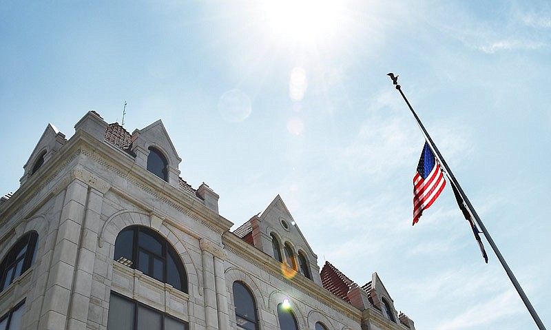 Recent controversy over when to lower the flag to half-staff at the Cole County Courthouse has caused a number of residents to question the county's official policy governing the issue. 