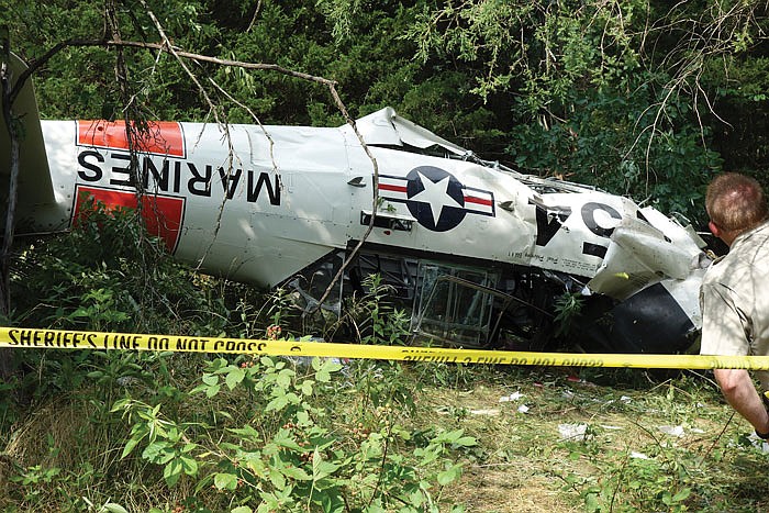 Two passengers aboard this single-engine airplane survived a Sunday afternoon crash in Cole County on Sunday. Both, however, were flown by Staff of Life helicopter to the University Hospital in Columbia with possibly life-threatening injuries. The aircraft went down about 2:30 p.m. on a farm in in a partially wooded area in southern Cole County.