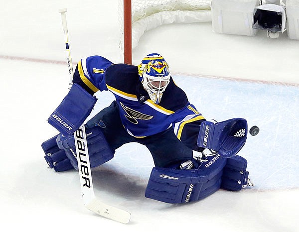 The impact of the impending Las Vegas expansion draft already has been felt with the Flames acquiring Blues goalie Brian Elliott (above) and the Maple Leafs getting goalie Frederik Andersen from the Ducks. 