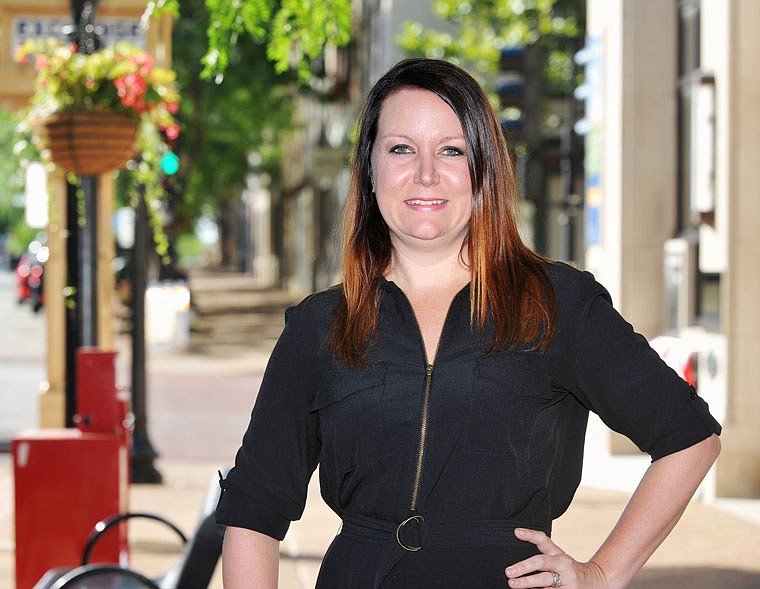 Hawthorn Bank's Crystal Tellman will replace Stephanie Bell as president of Downtown Jefferson City, effective Friday. 