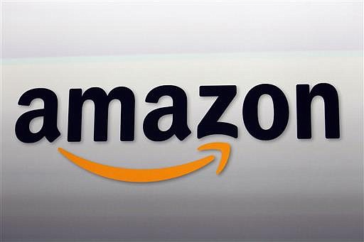 This Sept. 6, 2012, file photo, shows the Amazon logo in Santa Monica, Calif. 